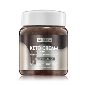 BeKeto Keto Cream Delicious Hazelnut+MCT Hasselnötskräm 250 g