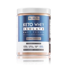BeKeto Keto Whey Chocolate + MCT Pulver 300 g