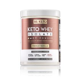 BeKeto Keto Whey Vanilia + MCT Pulver 300 g