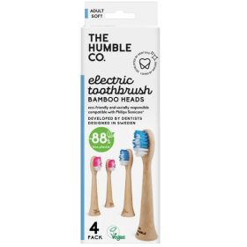 The Humble Co. Philips Sonicare Electrical Toothbrush Heads Soft Elektriska tandborsthuvuden 4 st