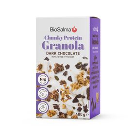 BioSalma Chunky Protein Granola Dark Chocolate Granola 400 g