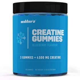 Matter's Creatine 4. Blåbär Gummies 90 st