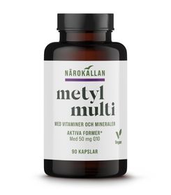 Närokällan Metyl Multivitamin Kapslar 90 st