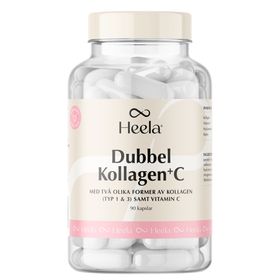 Heela Dubbel Kollagen + C Kapslar 90 st