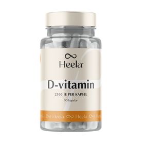 Heela D-Vitamin 2500 Ie Kapslar 90 st
