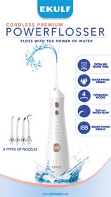 EKULF PowerFlosser Premium White Mundusch 1 st