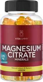 VitaYummy Magnesium Citrate Lemon Gummies 60 st