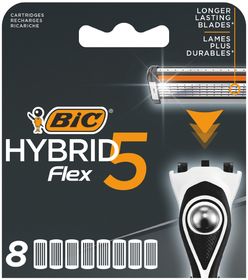 BIC Hybrid Flex5 Rakblad Rakblad 8 st