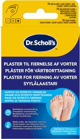 Dr. Sholl's Wart & Verruca Removal Plasters Vårtplåster 7 st