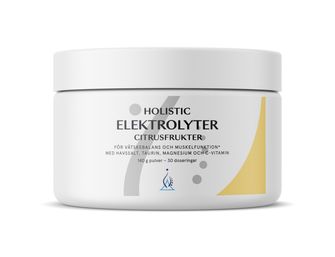 Holistic Elektrolyter Citrusfrukter Pulver 140 g