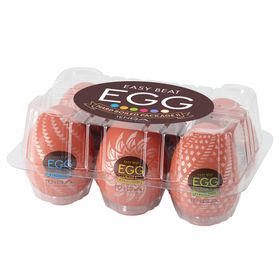 Tenga Egg Hard Boiled Package II Onanihjälpmedel för män 6 st