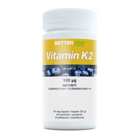 Better You Vitamin K2 100 µg Kapslar 90 st