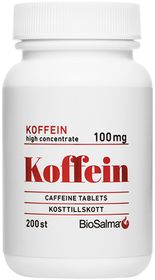 BioSalma Koffein 100mg Tabletter 200 st
