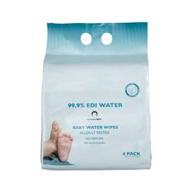 Luna Bambini Aqua Water Wipes 4-pack Våtservetter 4 st