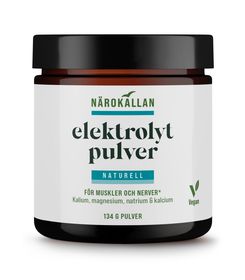 Närokällan Elektrolytpulver Naturell Pulver 134 g