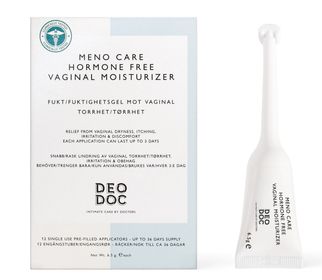 DeoDoc Meno Care Hormone Free Vaginal Moisturizer 78g Intimgel 12 st