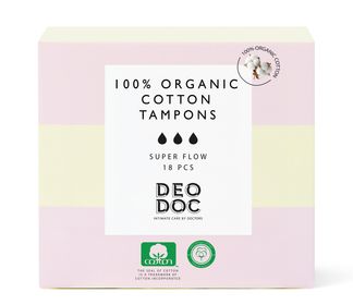 DeoDoc Tampons Digital Super Tamponger 18 st