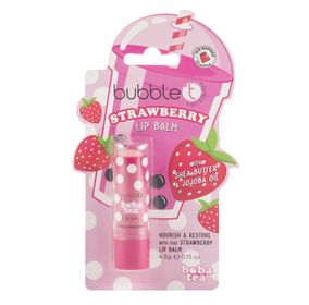 BubbleT Boba Tea Strawberry Lip Balm Läppbalsam 4,5 g