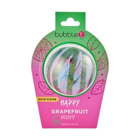 BubbleT Happy Grapefruit & Mint Mood Bath Fizzer Badbomb 150 g