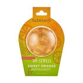 BubbleT De-stress Sweet Orange & Bergamot Bath Fizzer Badbomb 150 g