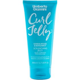 Umberto Giannini Curl Jelly Sandalwood & Bergamot Hårgelé 200 ml