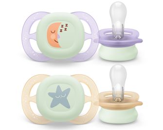 Avent Pacifier Ultra Start Nighttime Nappar 2 st