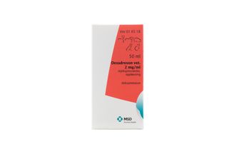 Dexadreson vet. Injektionsvätska, lösning 2 mg/ml 50 milliliter