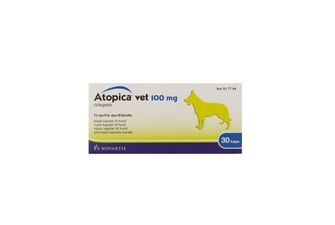 Köp Atopica vet. mjuk 100 mg 30 kapsel/kapslar Kronans Apotek | Kronans Apotek