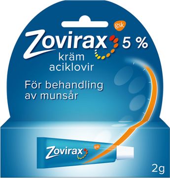 Zovirax Kräm mot munsår