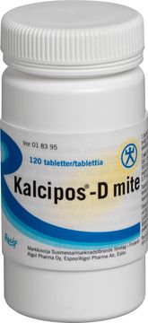 Kalcipos-D mite Filmdragerad tablett 500 mg/200 IE 120 styck