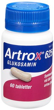 Artrox, filmdragerad tablett 625 mg Glukosamin, filmdragerad tablett, 60 st