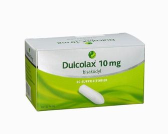 Dulcolax 10 mg Bisakodyl, Suppositorium, 50 suppositorium/suppositorier