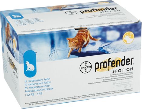 Profender Spot-on, lösning 15 mg/ 60 mg 40 dos(er)