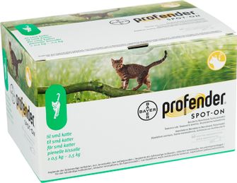 Profender 30 mg/7,5 mg Prazikvantel, kombinationer, Spot-on, lösning, 40 dos(er)
