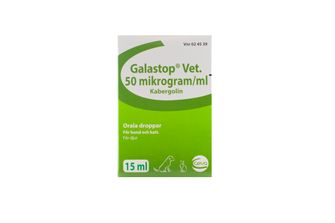 Galastop vet Orala droppar, lösning 50 mikrogram/ml 15 milliliter