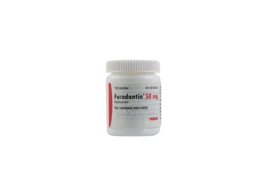 Furadantin Tablett 50 mg Nitrofurantoin 100 styck