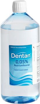 Dentan 0,05 % Natriumfluorid, munsköljvätska, 1000 ml