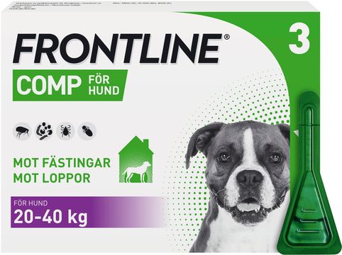 Frontline Comp 268 mg/241,2 mg Fipronil/Metopren, spot-on, lösning, 3 x 2,68 ml