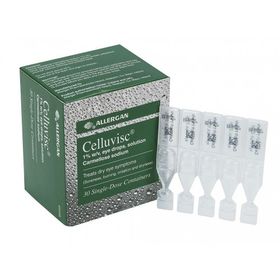 Celluvisc Ögondroppar, lösning i endosbehållare 30 x 0,4 milliliter