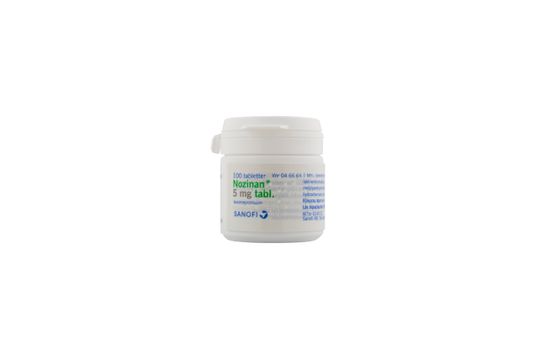 Nozinan Tablett 5 mg 100 tablett(er) Nozinan Tablett 5 mg 100 tablett(er)