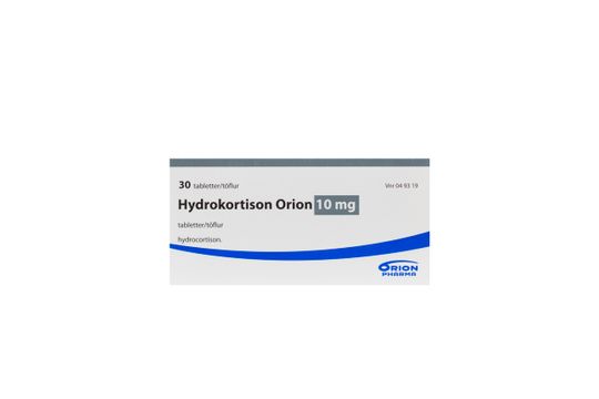 Hydrokortison Orion Tablett 10 mg Hydrokortison 30 tablett(er)