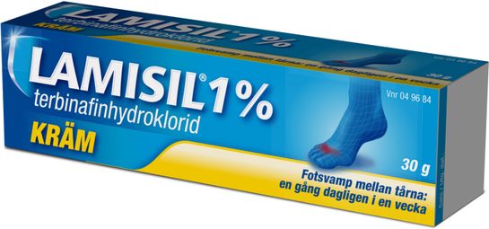 Lamisil Kräm 1 % Terbinafin 30 gram