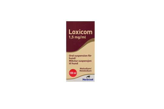 Köp Loxicom Oral suspension 1,5 mg/ml 100 milliliter Kronans Apotek | Kronans Apotek