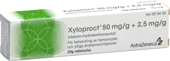 Xyloproct Rektalsalva 20 gram