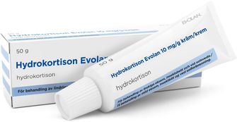 Hydrokortison Evolan 10 mg/g Hydrokortison, Kräm, 50 gram