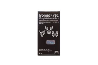 Ivomec vet. Injektionsvätska, lösning 10 mg/ml 50 milliliter