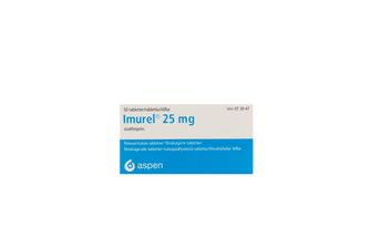 Imurel 25 mg Azatioprin, Filmdragerad tablett, 50 styck