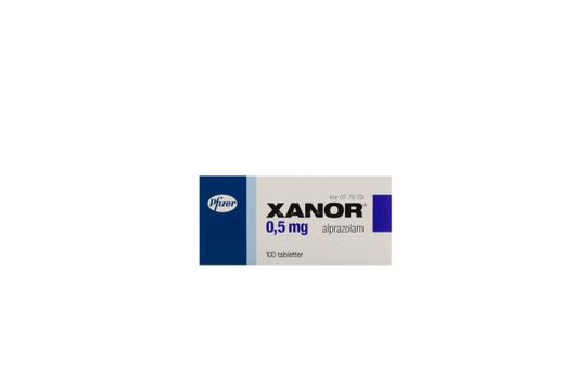 Xanor Tablett 0,5 mg Alprazolam 100 styck