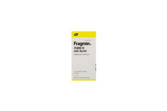 Fragmin (med konserveringsmedel) 25000 IE/ml Dalteparin, Injektionsvätska, lösning, 4 milliliter