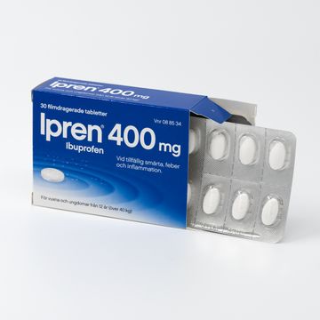 Ipren 400 mg Ibuprofen, filmdragerad tablett, 30 st